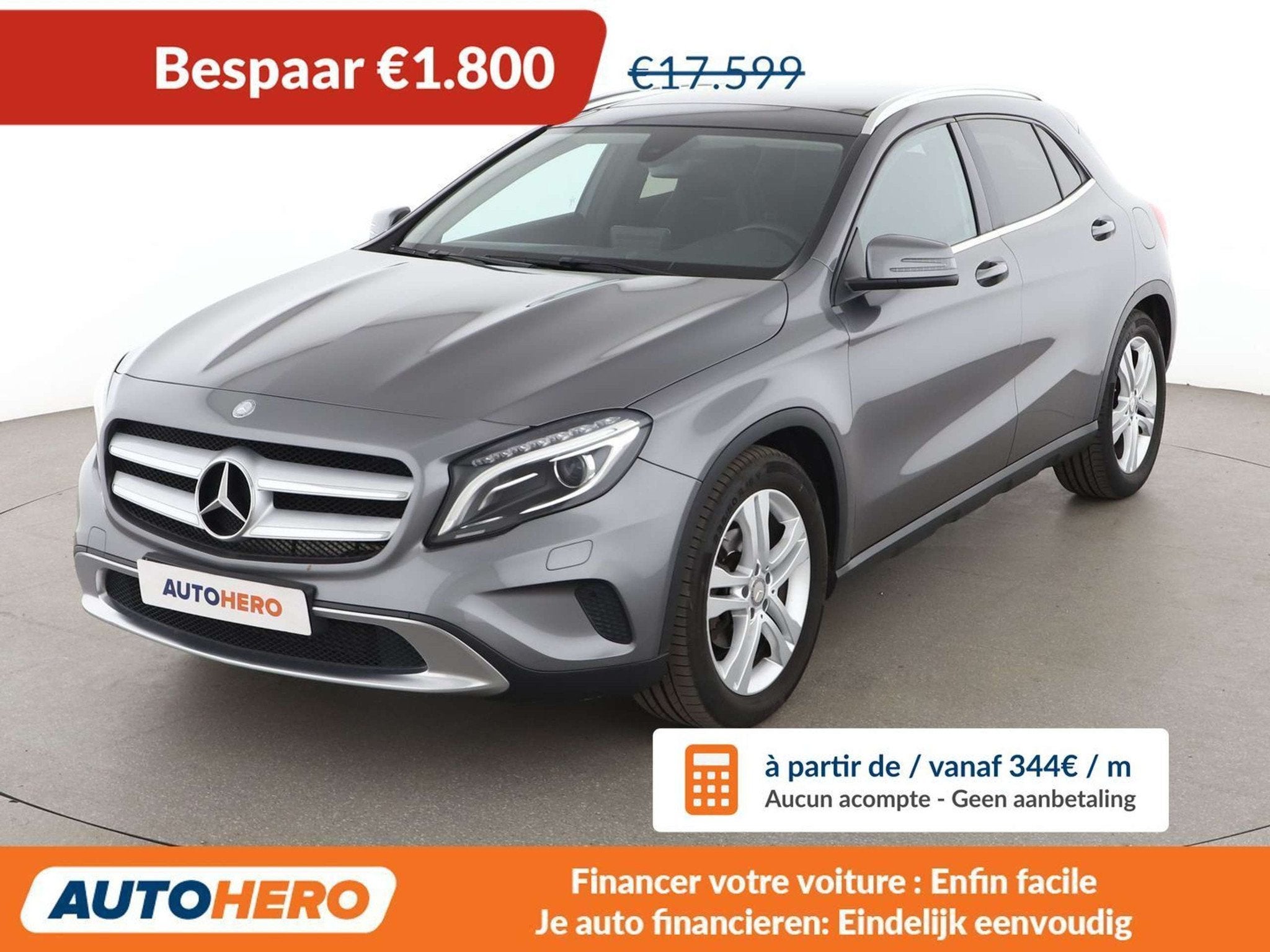 Mercedes-Benz GLA 180 GLA 180 Urban (bj 2016, automaat), 122 pk, Gebruikt, 5 zetels, 5 deurs