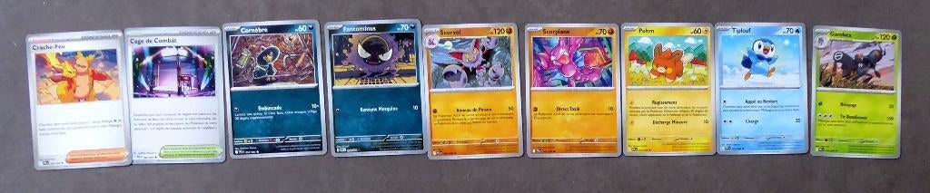 Lot 79 Pokémon-kaarten (14 Reverse, 9 Holo, 1 double rare), Ophalen of Verzenden, Zo goed als nieuw