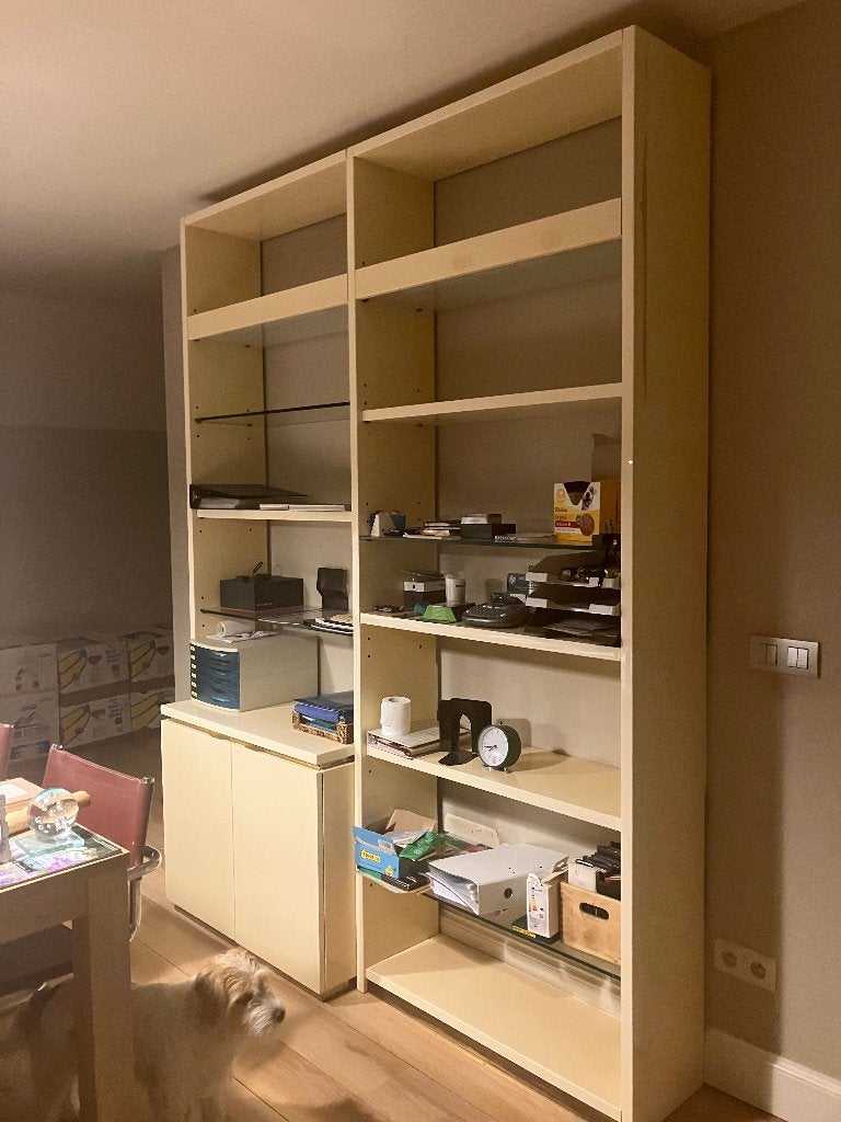 Deux magnifiques armoires de bibliothèque modernes, Maison & Meubles, 25 à 50 cm, Avec tablette(s), Enlèvement, Utilisé