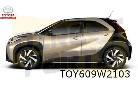 Toyota Aygo X 12/25- (B70) achterportier Links (bij stootlij, Autos : Pièces & Accessoires, Neuf, Arrière, -, Toyota