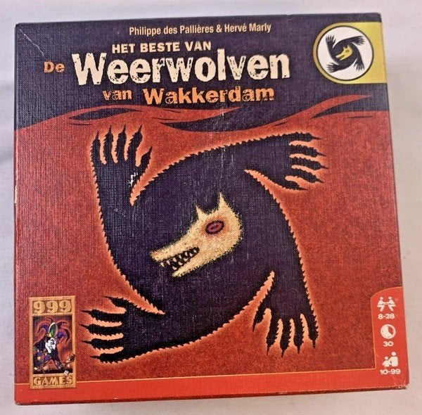 Het beste van de Weerwolven van Wakkerdam spel 999 Games, Vijf spelers of meer, Verzenden, Zo goed als nieuw, Asmodee