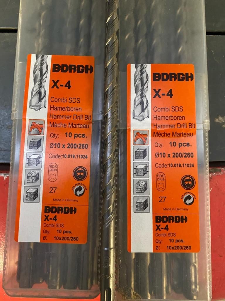 verschillende SDS boren, Doe-het-zelf en Bouw, Ophalen, Nieuw