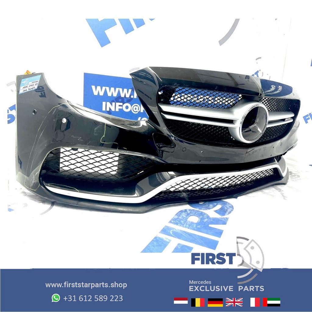 A205 C205 C63 AMG BUMPER C63s PRE-FACELIFT A2058804701 (W205, Gebruikt, -, Voor, Ophalen of Verzenden