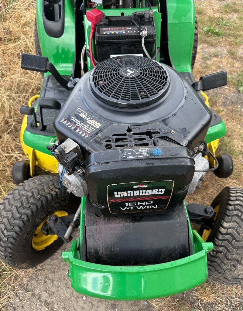 John Deere Zitmaaier te koop, Tuin en Terras, Gebruikt, 90 tot 120 cm, Elektrische starter, Ophalen