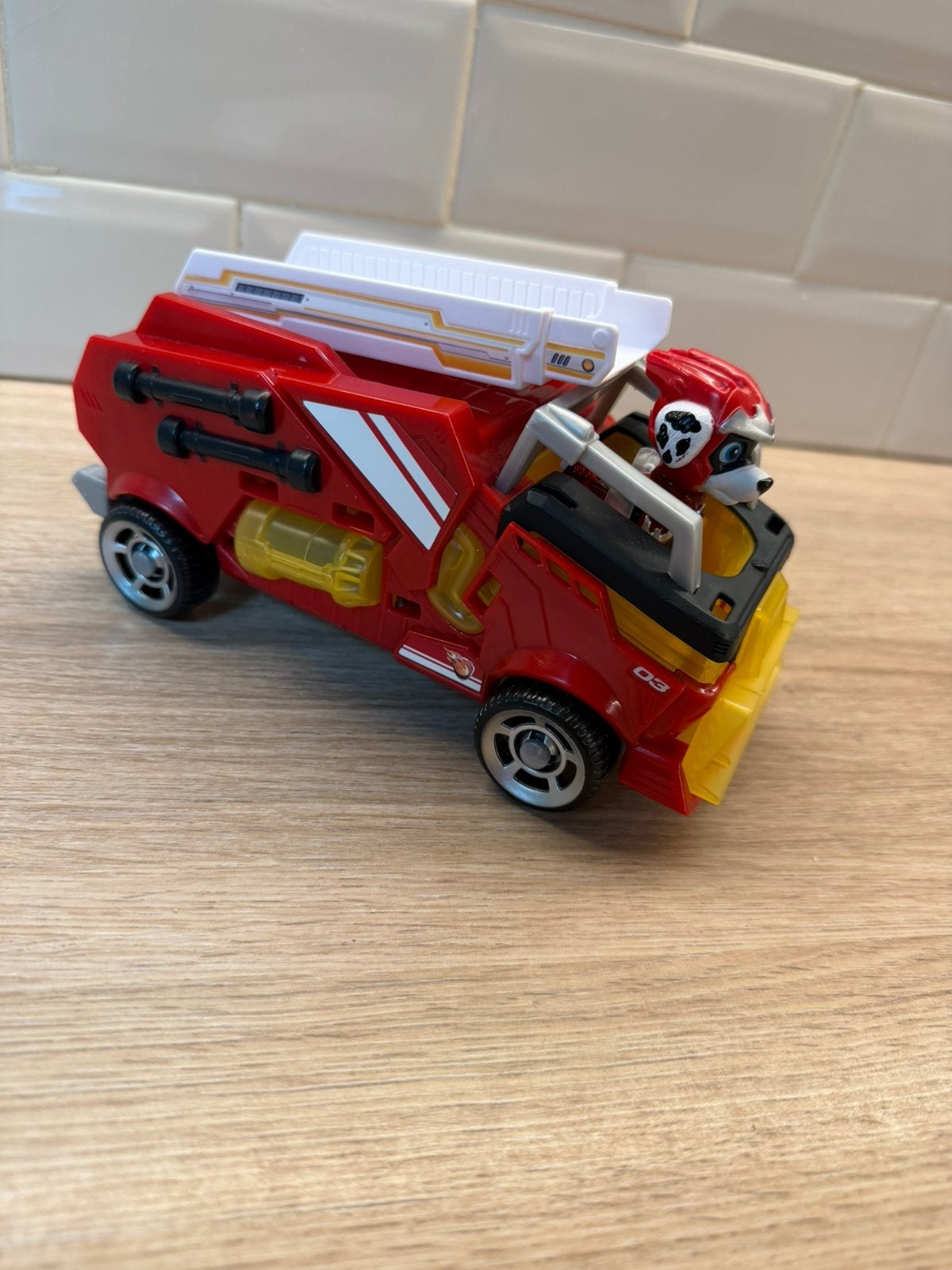 Paw patrol brandweerwagen, Kinderen en Baby's, Ophalen, Zo goed als nieuw