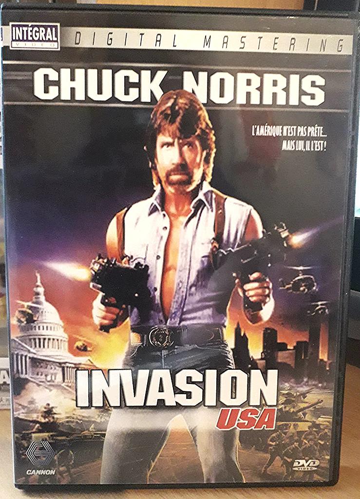 DVD Invasion USA / Chuck Norris, Cd's en Dvd's, Dvd's | Actie, Ophalen, Zo goed als nieuw