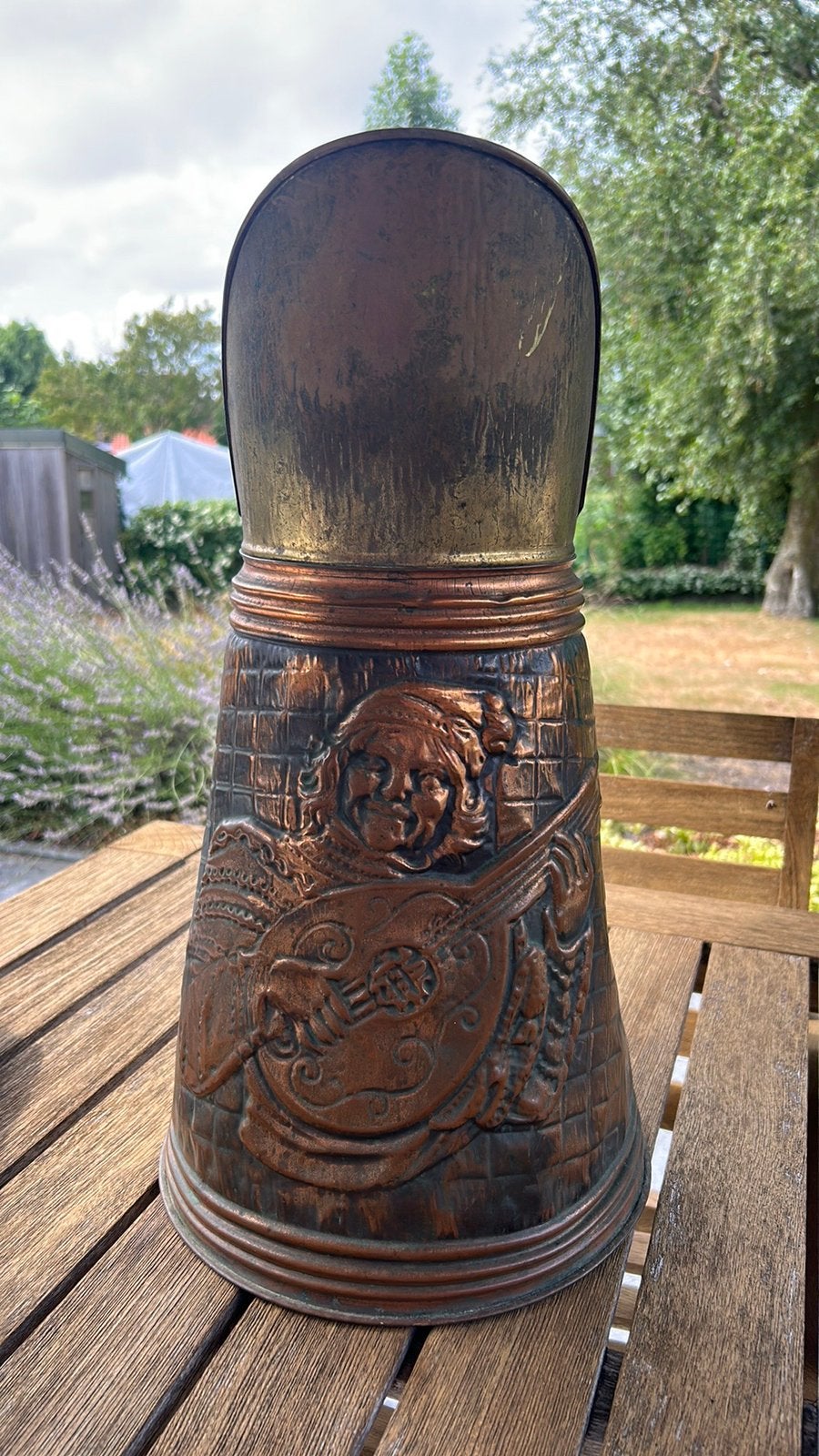 Koperen kolenkit, Ophalen of Verzenden, Koper
