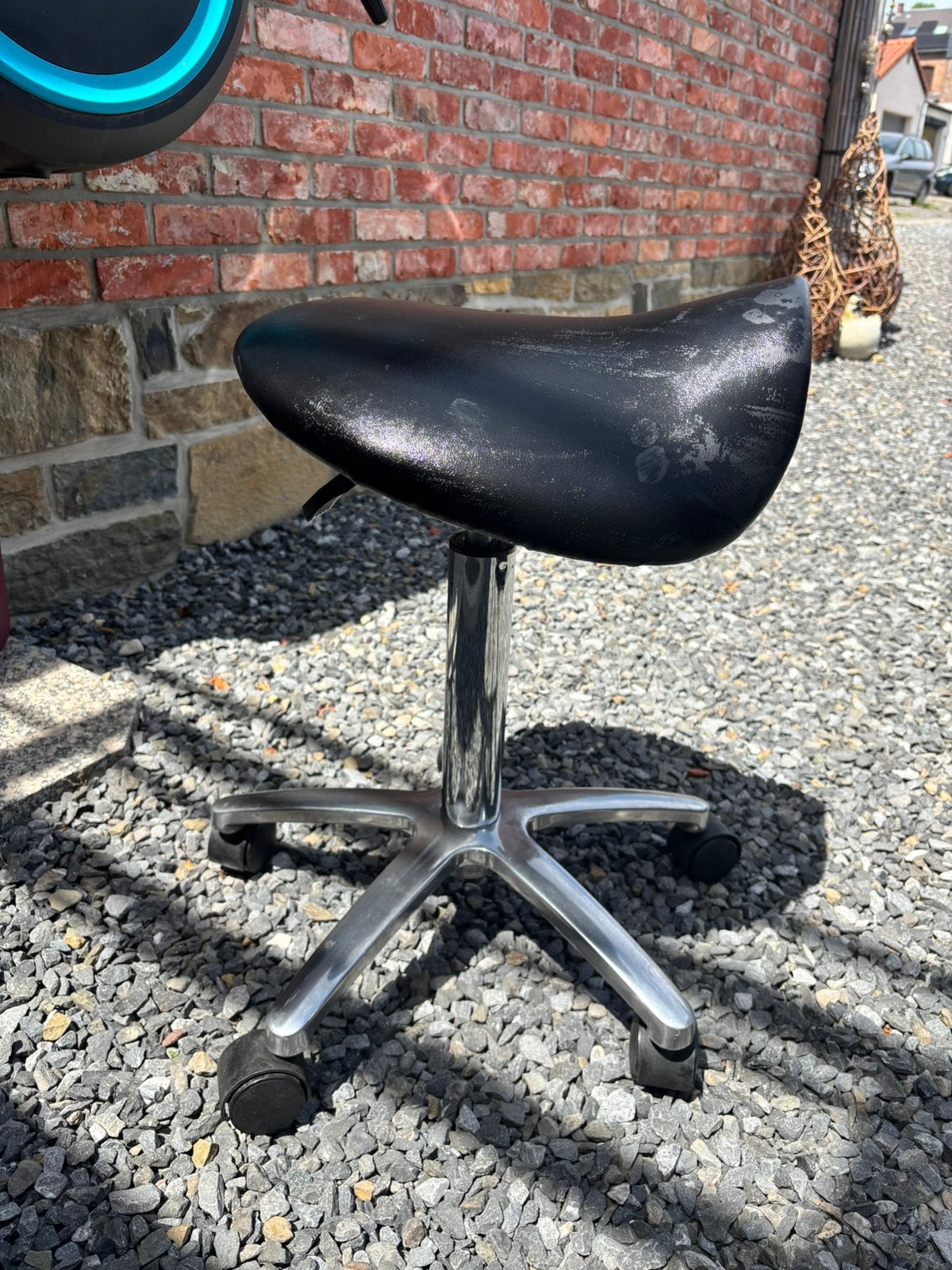 Tabouret  coiffure, Maison & Meubles, Tabourets, Enlèvement, Utilisé, Fer