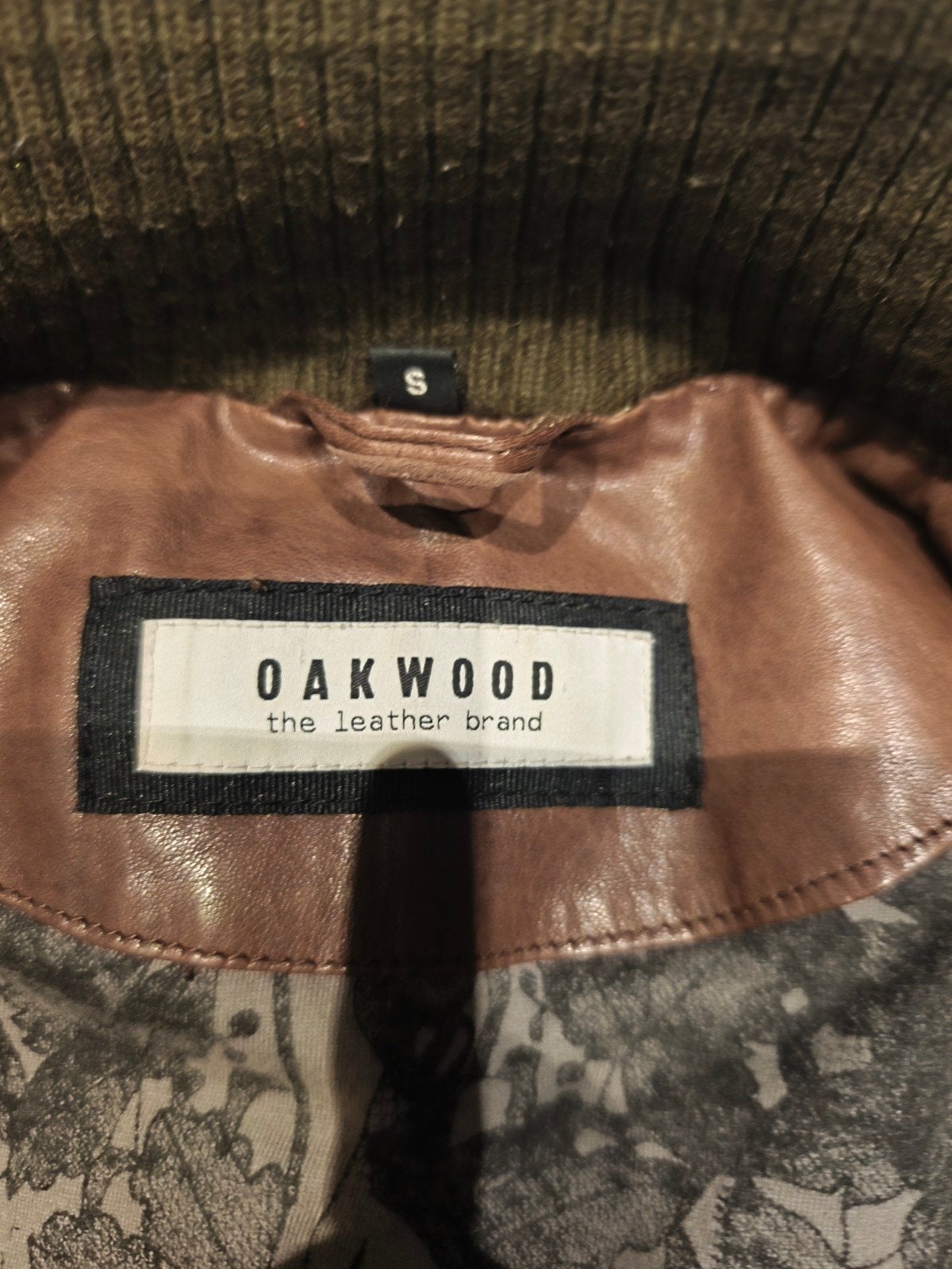 oakwood leren jas, Ophalen of Verzenden