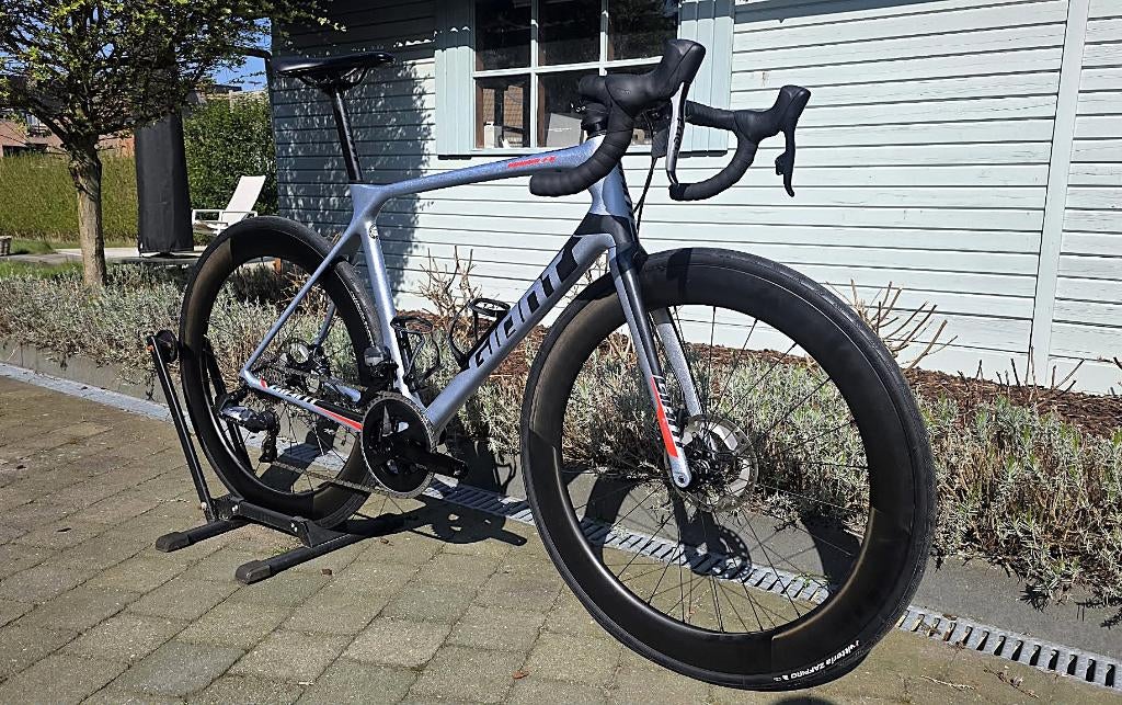 Giant TCR Adv. Pro 1 Sram Force AXS 12sp + Carbon Wheels, Fietsen en Brommers, Ophalen, Carbon, GEVL, Zo goed als nieuw