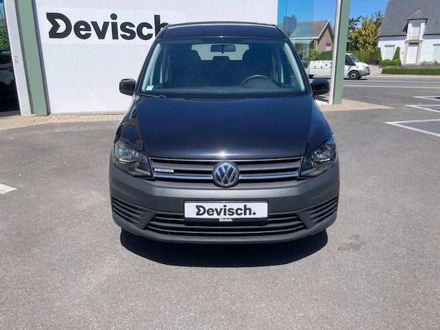 Volkswagen Caddy Maxi dubbele cabine lichtevracht (bj 2021), Auto's, Voorwielaandrijving, Stof, Gebruikt, 4 cilinders