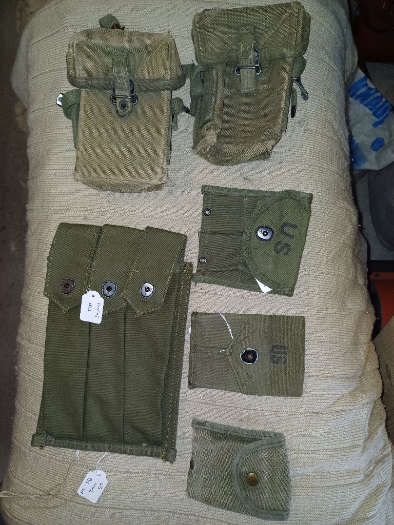 Lotje webbing materiaal US M56 uitrusting, Ophalen of Verzenden, Landmacht, Overige typen