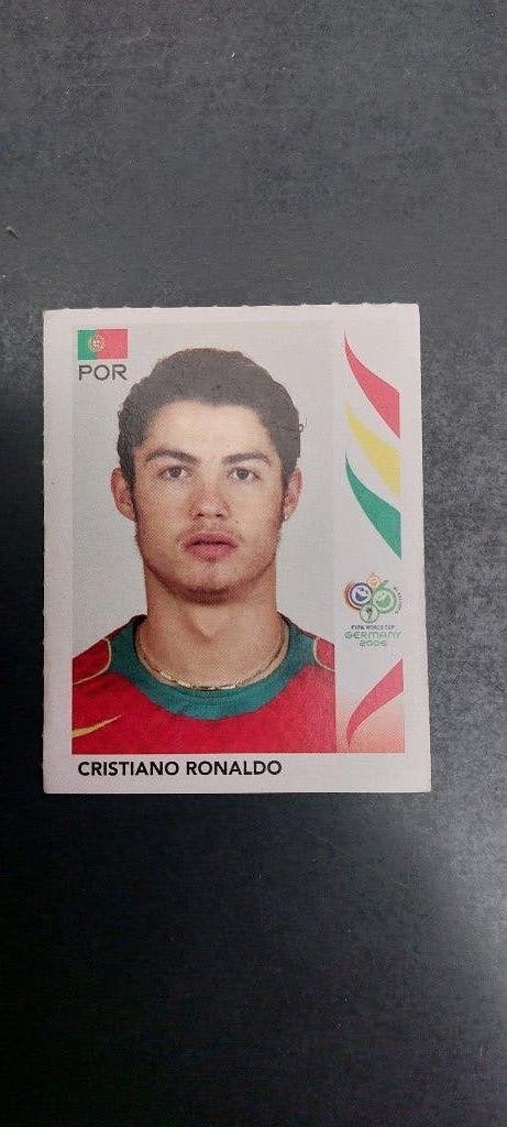 Sticker autocollant panini Cristiano Ronaldo Germany 2006, Verzamelen, Ophalen of Verzenden, Gebruikt