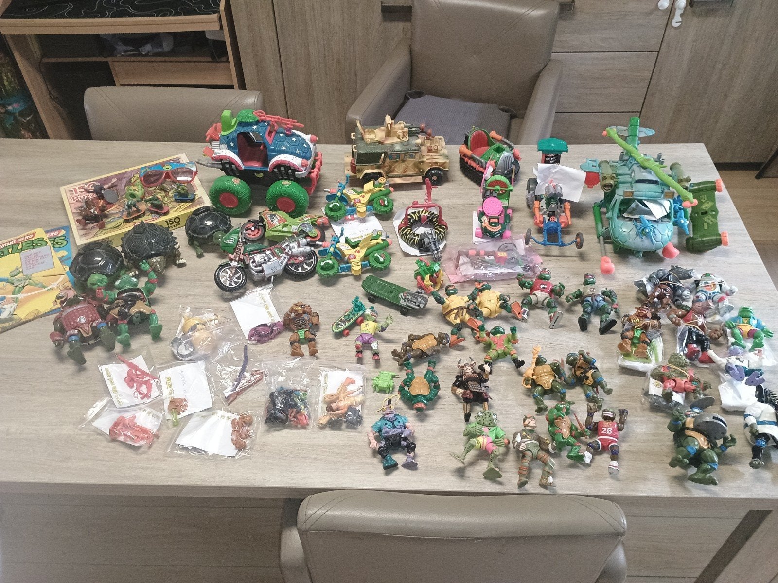 groot lot Teenage mutant ninja Turtles tmnt, Ophalen of Verzenden
