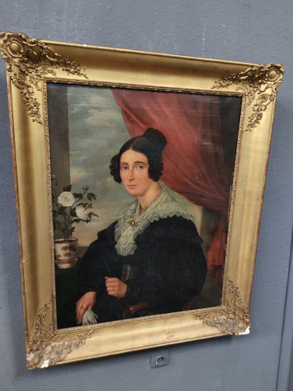 Joseph Louis Geirnaert (1790-1859) - Portret, Ophalen, Doek, Portret of Personen, Olieverf