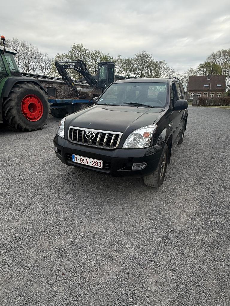 Toyota Landcruiser, Auto's, Automaat, Zwart, 4 cilinders, 2800 kg