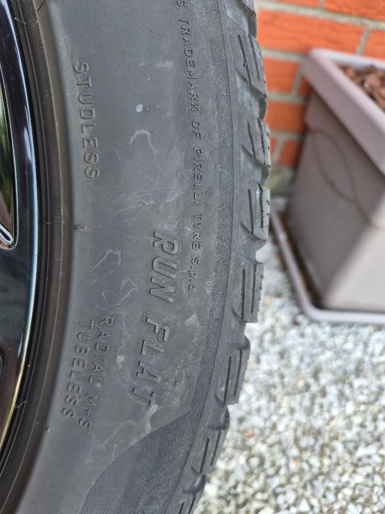 Roues hiver bmw, Ophalen, 18 inch, Gebruikt, Banden en Velgen