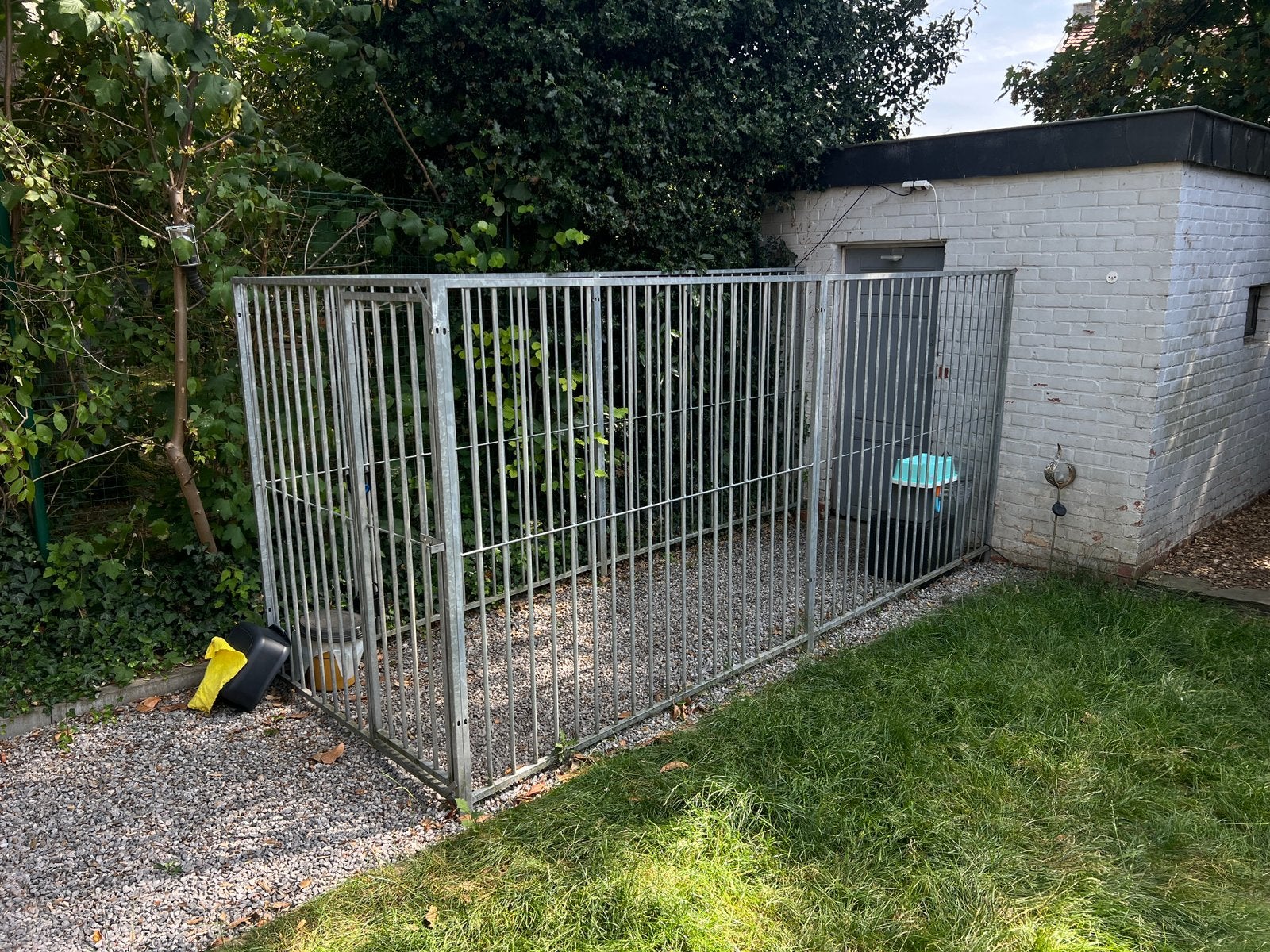 Hondenkennel, Ophalen, Gebruikt, Aluminium, Met poort