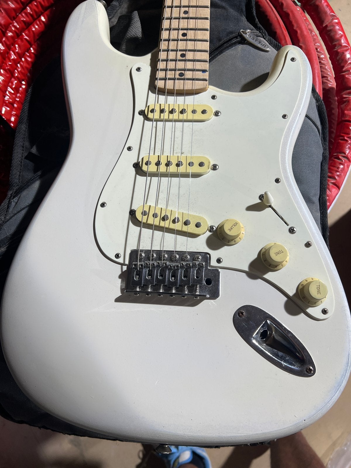 Project gitaar, Ophalen, Zo goed als nieuw, Fender