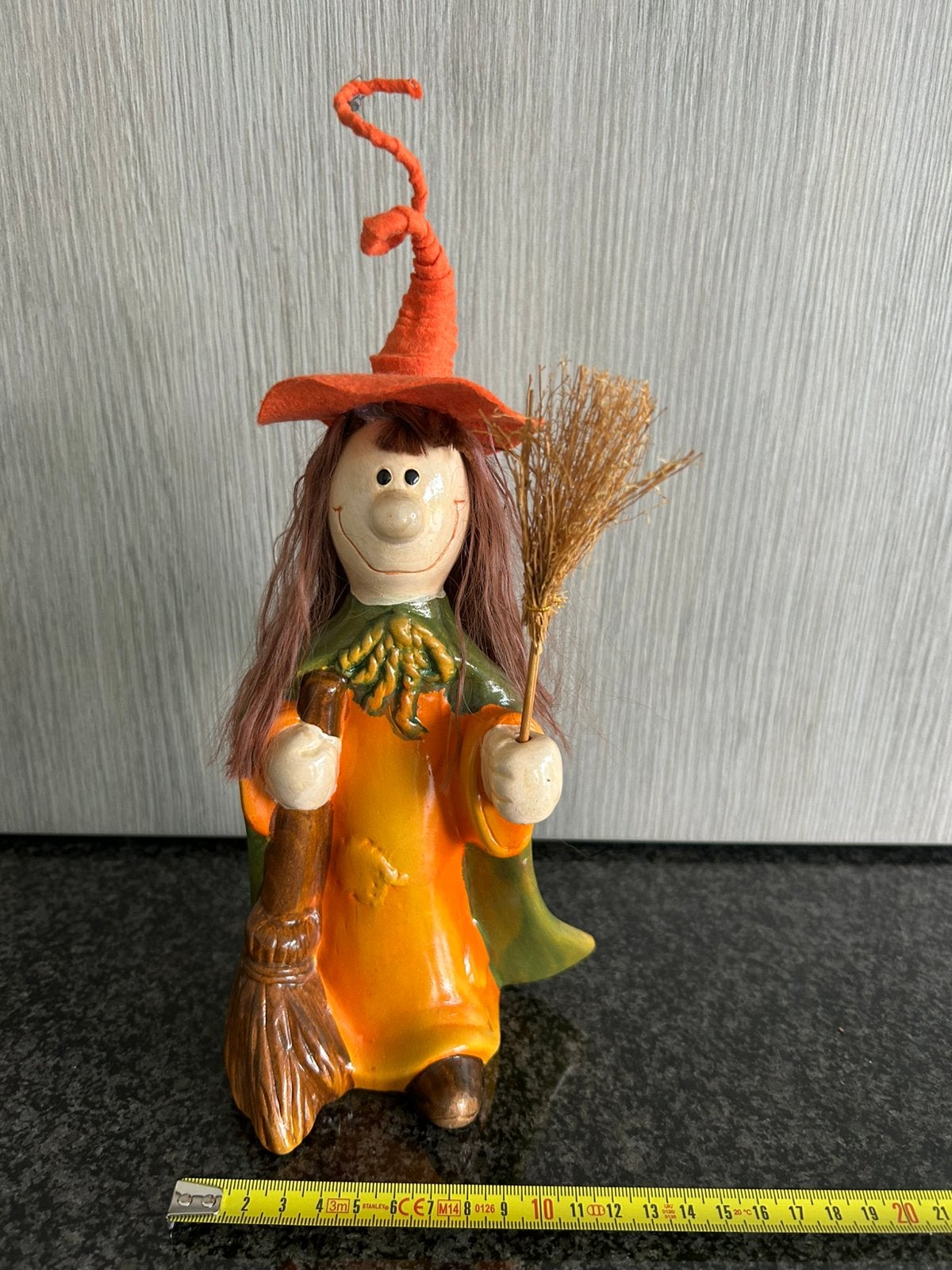 Sorcière d'Halloween avec balai, Enlèvement ou Envoi, Comme neuf, Autres types