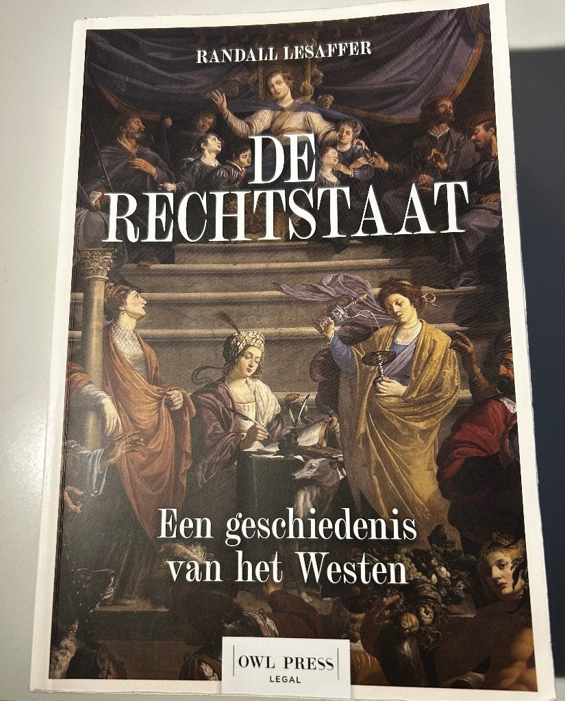 De Rechstaat - Randall Lesaffer, Ophalen of Verzenden, Zo goed als nieuw, Hoger Onderwijs, Owl press