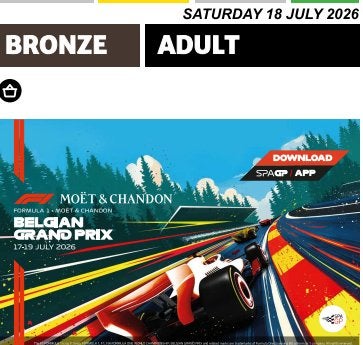 Grand Prix van Spa 2026, Eén persoon, Juli