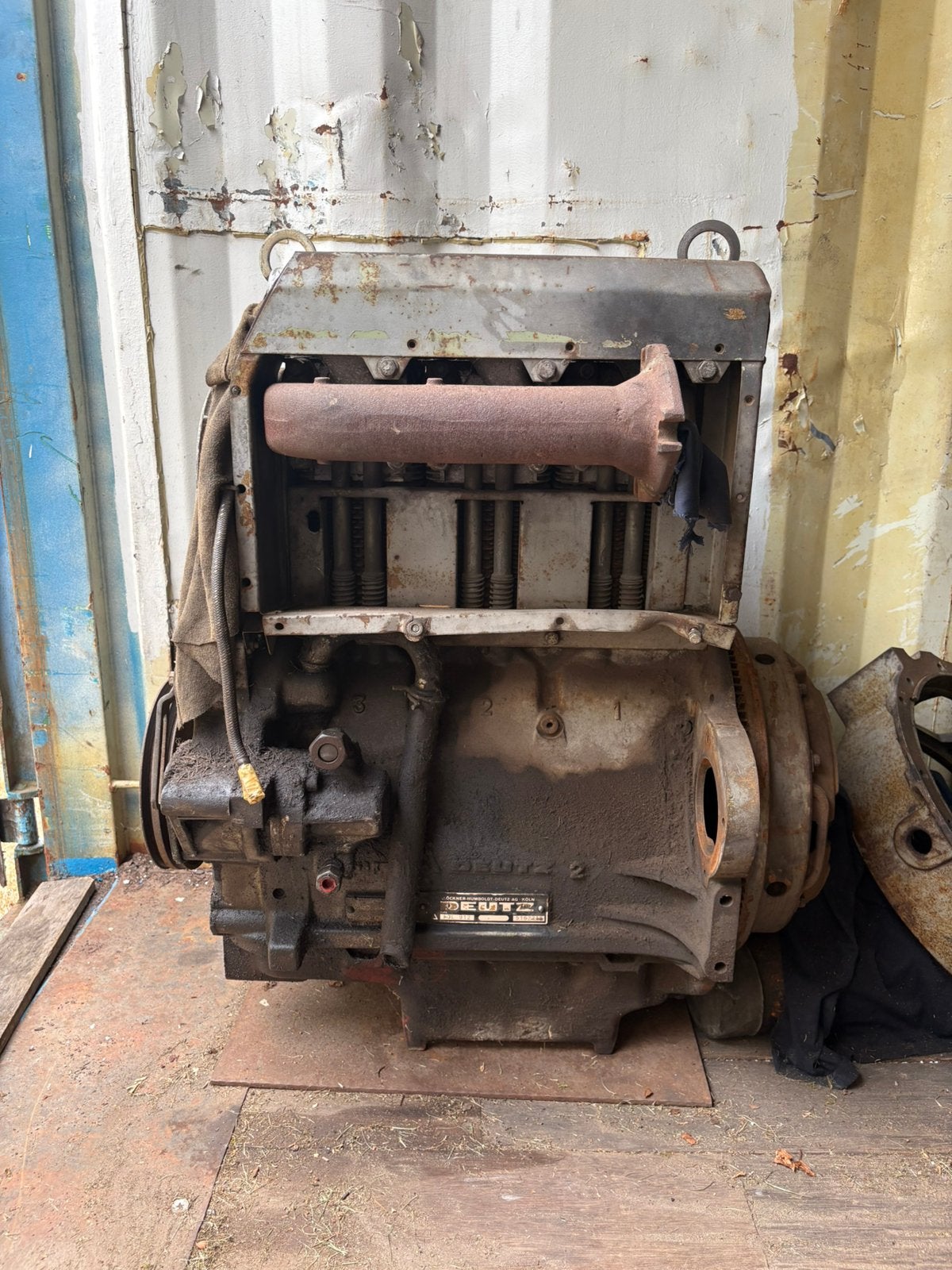 Deutz Motor, Ophalen