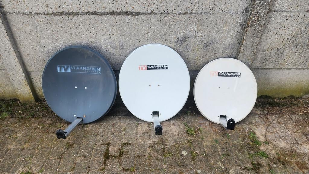 Schotel tv vlaanderen, TV, Hi-fi & Vidéo, Antennes paroboliques, Enlèvement