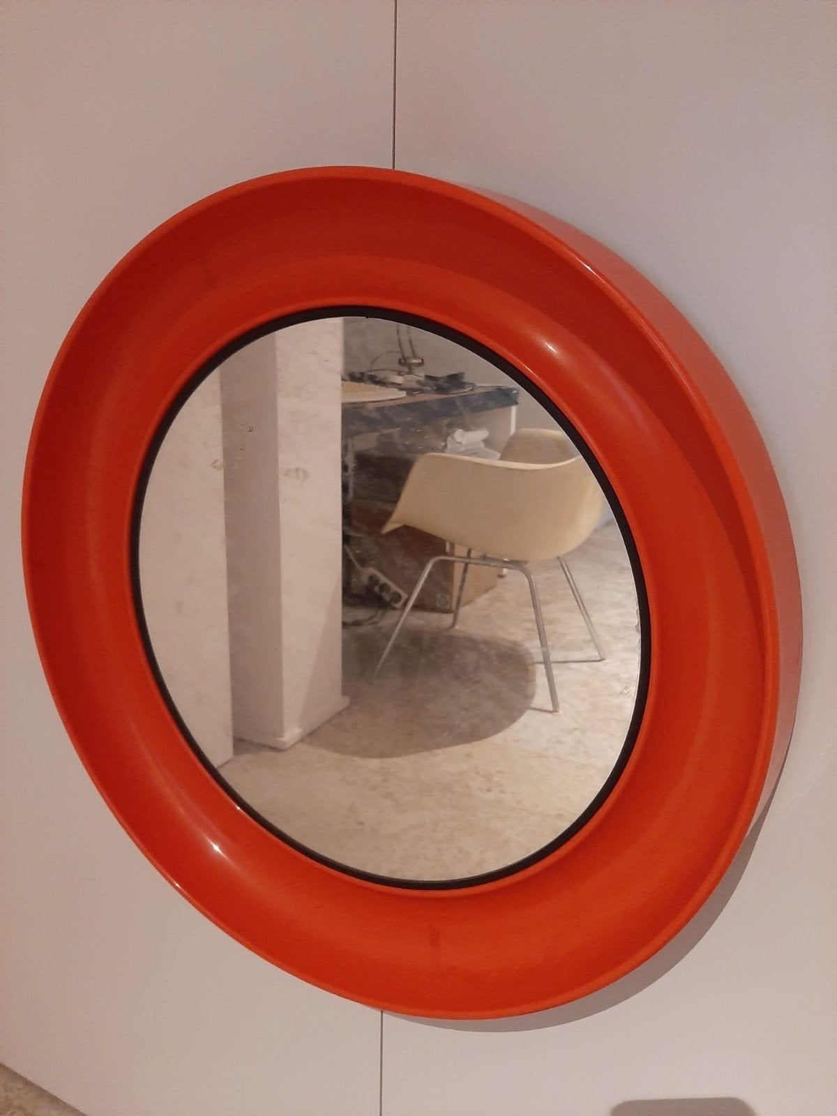 3 ronde - (achtige) spiegels vintage en recent, Ophalen