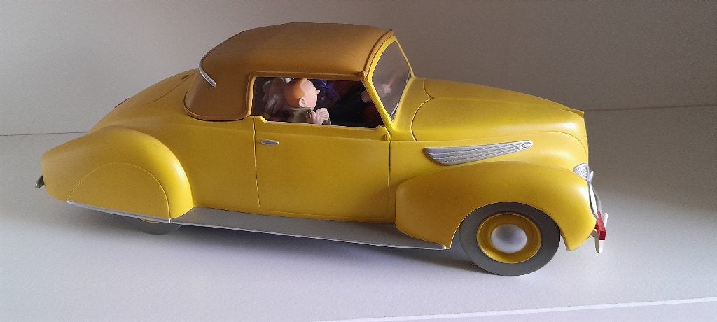 TINTIN LA FORD LINCOLN ZEPHIR CABRIOLET CAPITAINE HADDOCK, Collections, Enlèvement, Comme neuf