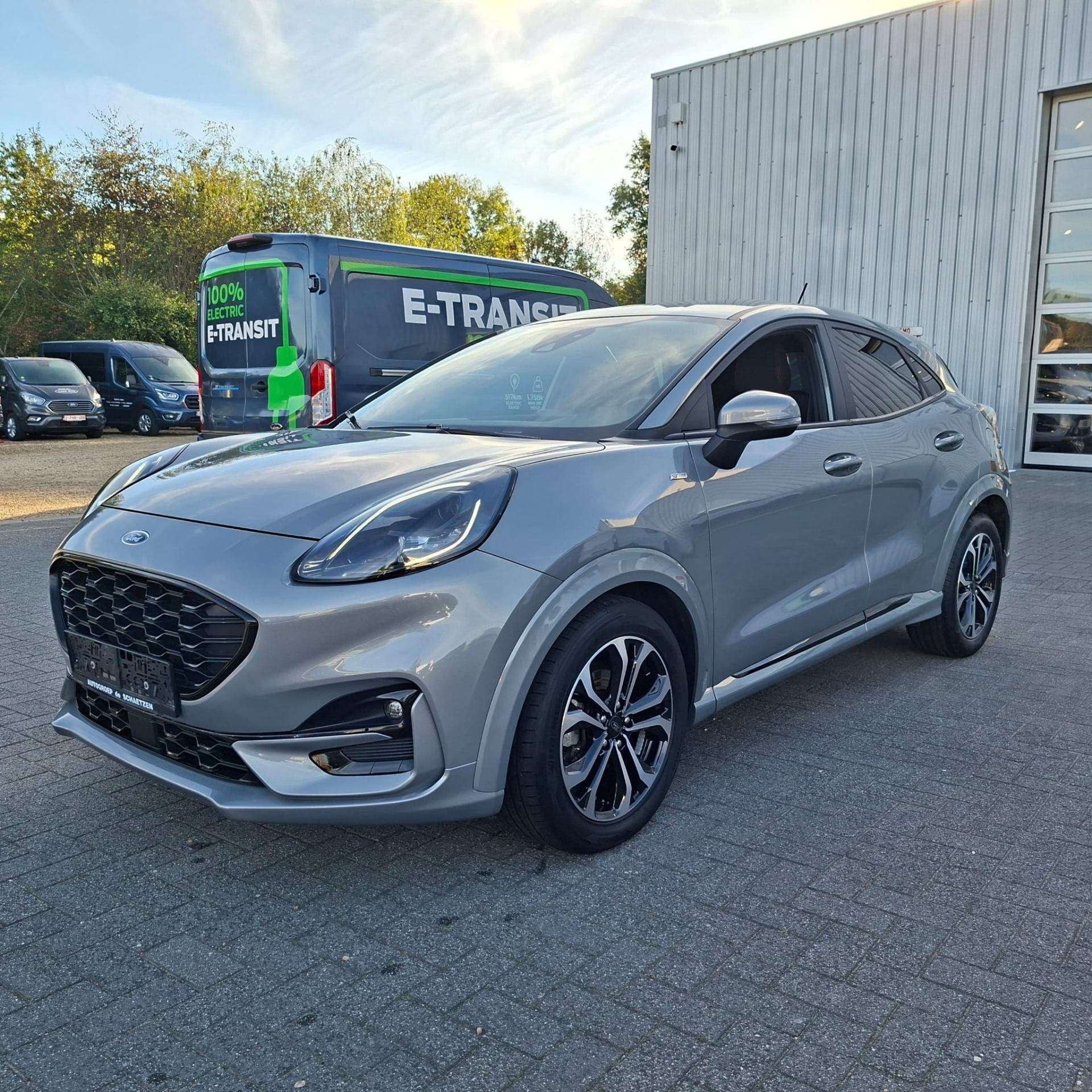 Ford Puma ST-Line mHEV / Solar Silver, Autos : Divers, Argent ou Gris, Boîte manuelle, Ford, 999 cm³