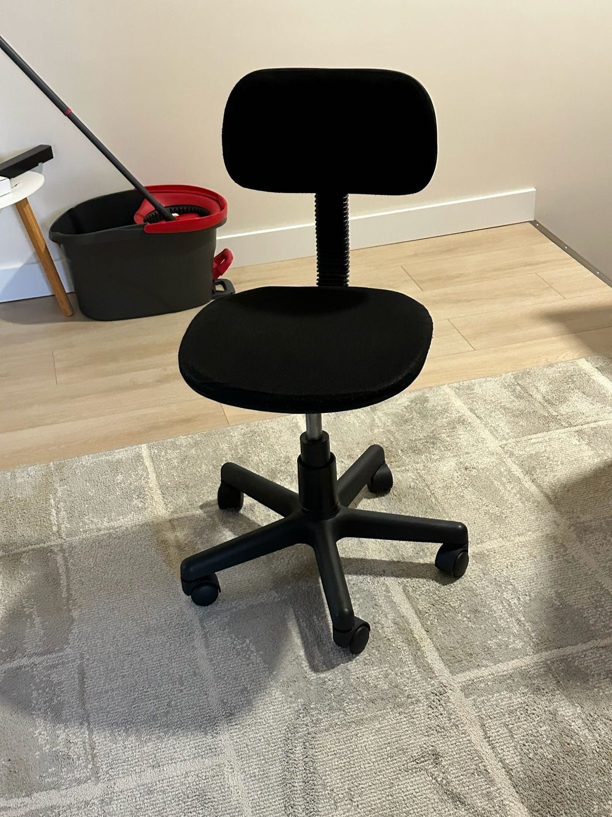 Zwart bureaustoel, Ophalen, Gebruikt, Zwart, Bureaustoel