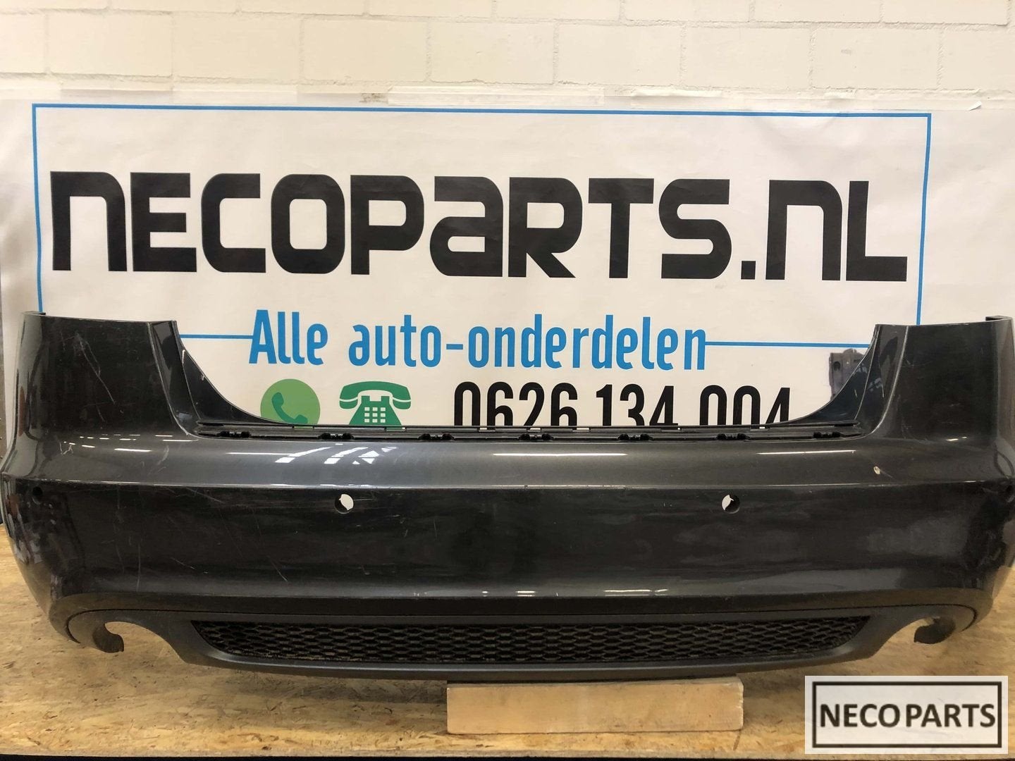 A6 4F C6 facelift s line sedan achterbumper 2009-2014, Gebruikt, -, -, Achter