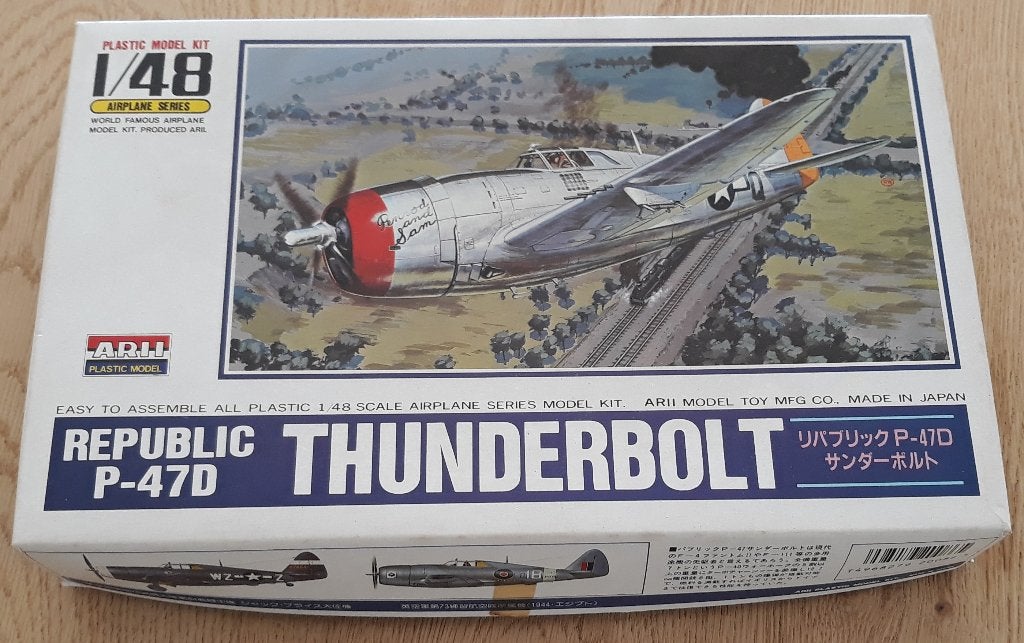 Republic P-47D Thunderbolt Razorback, Overige merken, Ophalen of Verzenden, Zo goed als nieuw, Groter dan 1:72