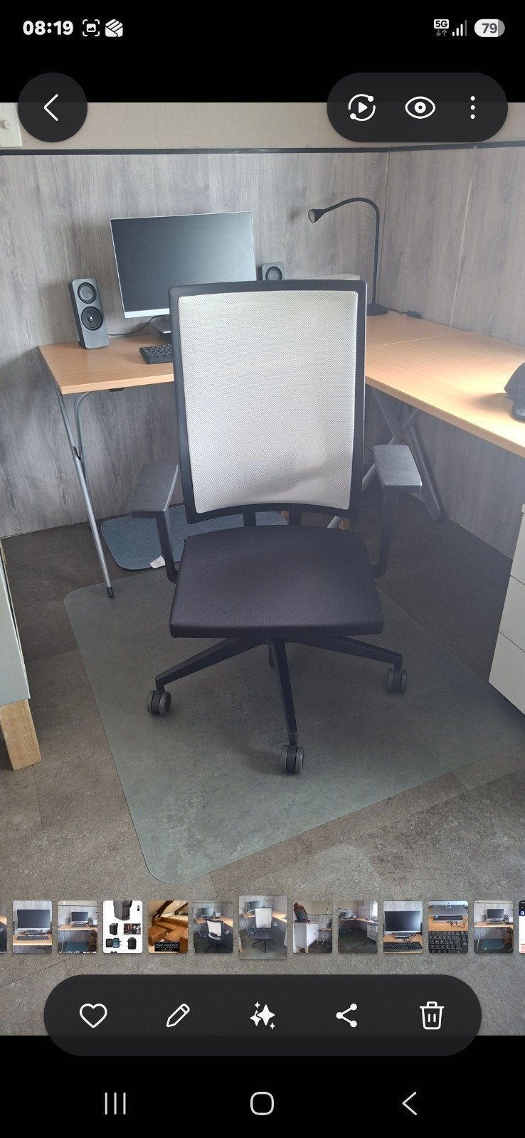 chaise ergonomique de bureau, Maison & Meubles, Enlèvement, Ergonomique