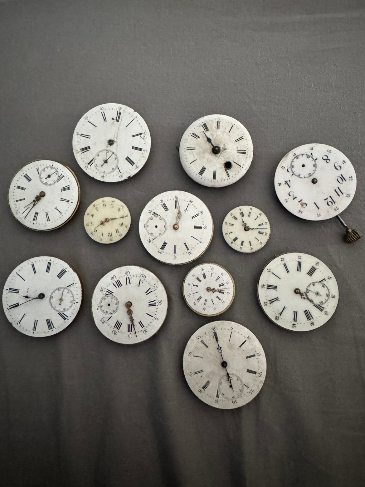 Collection de mouvements de montres de poche anciennes, Bijoux, Sacs & Beauté, Montres | Anciennes | Antiquités, Autres marques