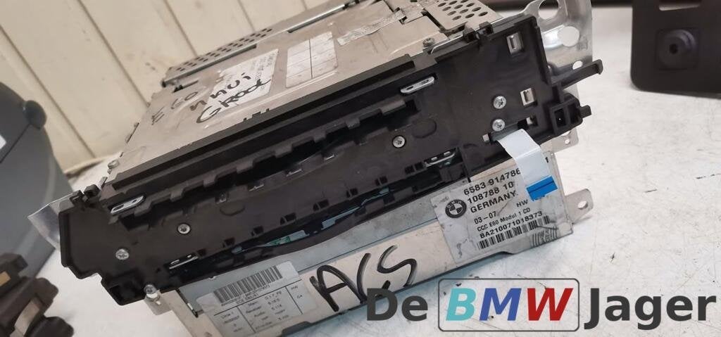 Radio CD-speler BMW 5/6-serie E60 E61 E63 E64 65839147869, Enlèvement ou Envoi, Utilisé, BMW, BMW
