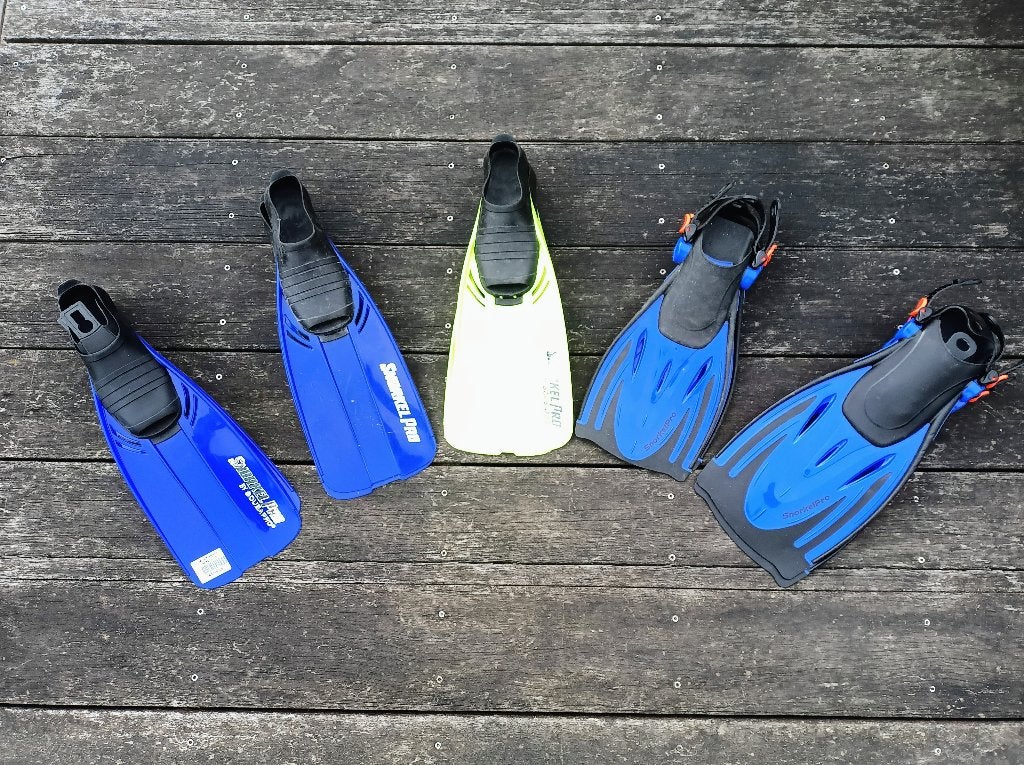 Palmes de plongée enfants, Sports nautiques & Bateaux, Plongée, Enlèvement, Comme neuf, Palmes de natation ou de plongée