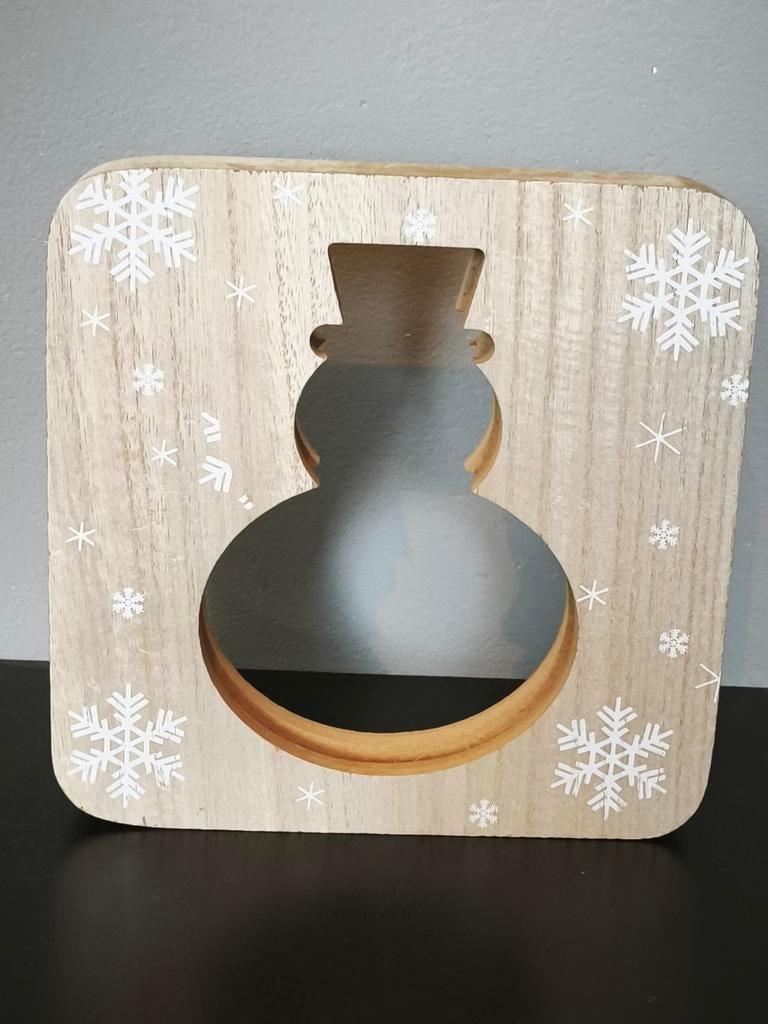 Décoration de noël lumineuse en bois, Enlèvement ou Envoi, Neuf