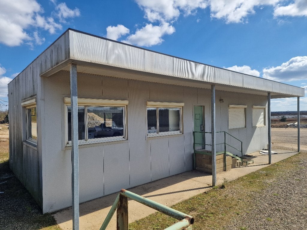 90m² gedemonteerde bureelcontainers/noodwoning/units, Ophalen