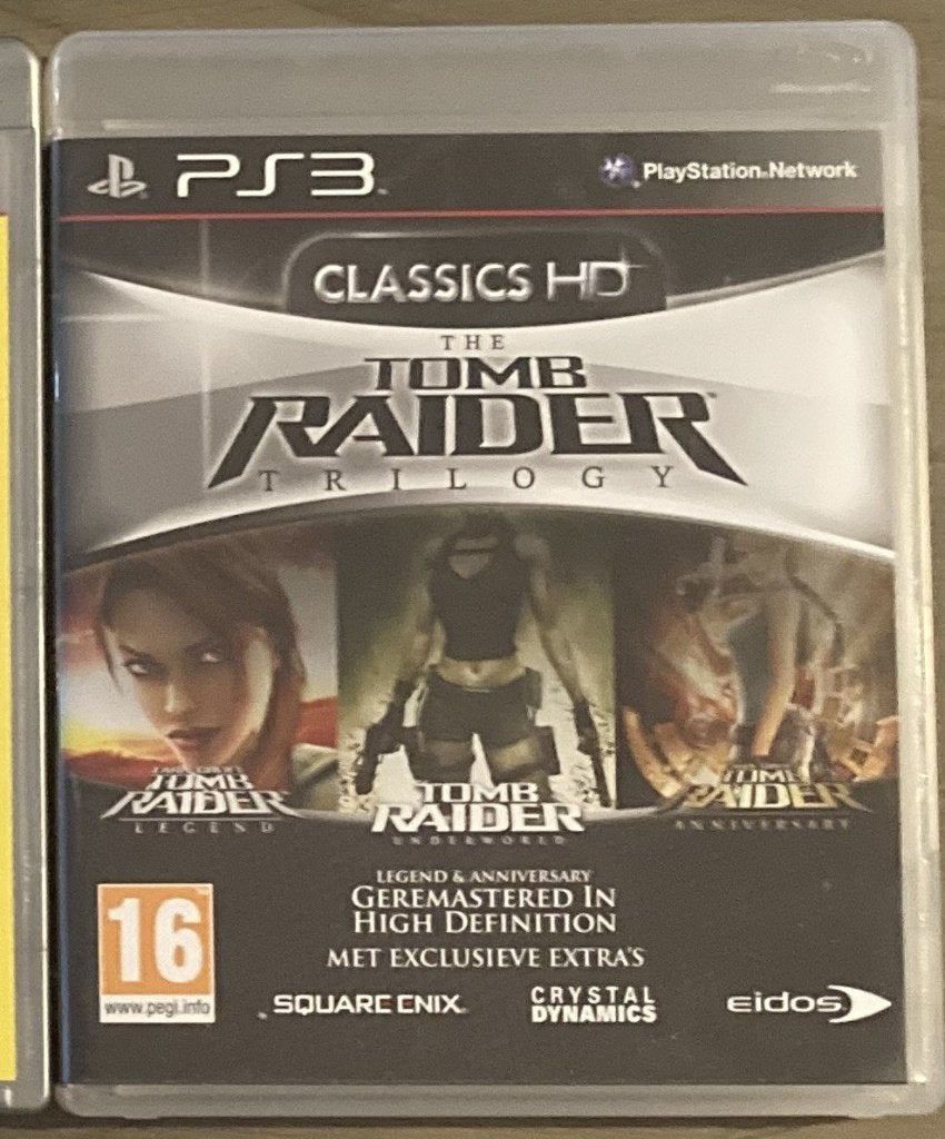 La trilogie Tomb Raider, Enlèvement ou Envoi, 2 joueurs, Comme neuf, Autres genres
