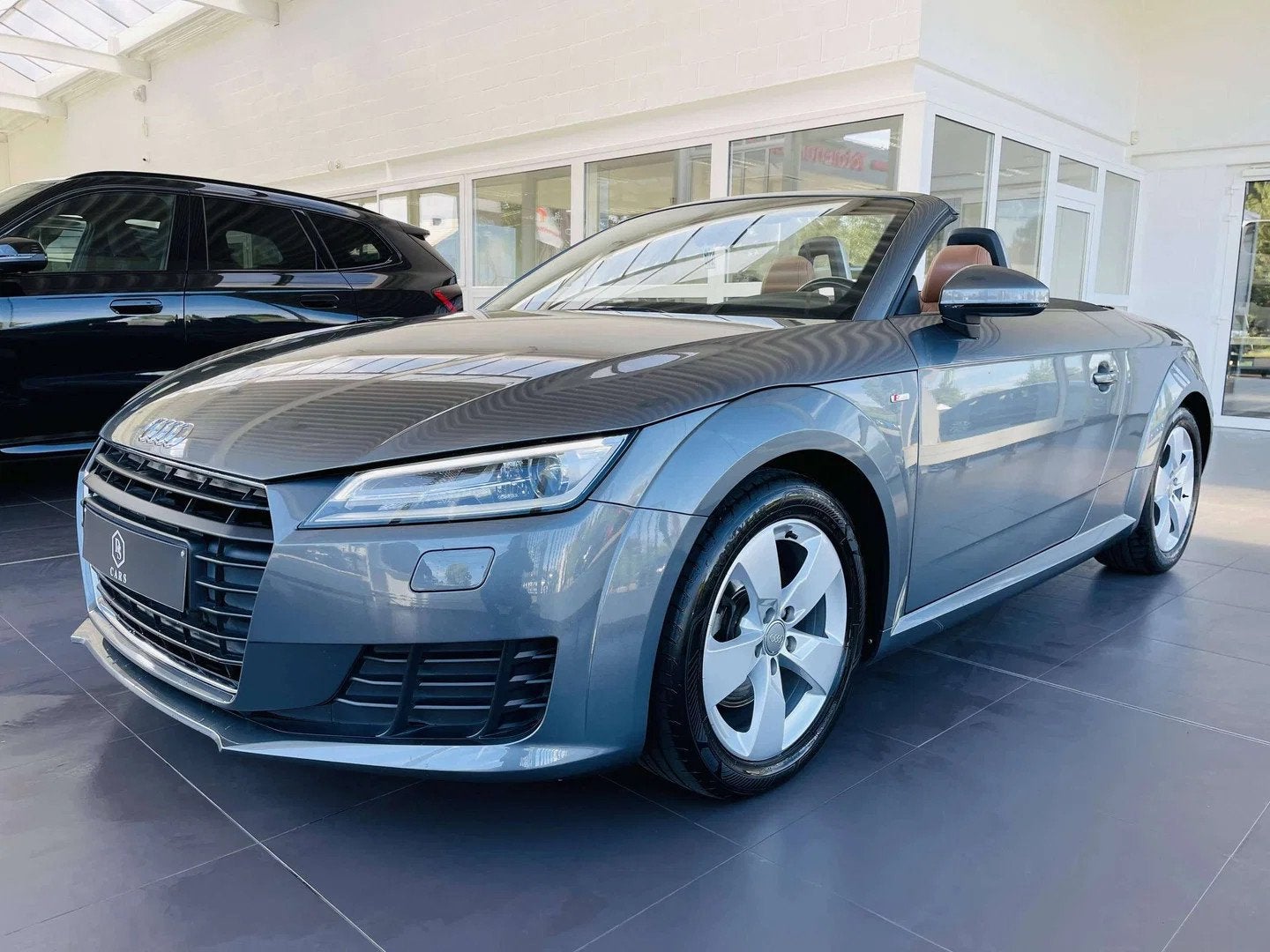 Audi TT 1.8 TFSI * GARANTIE + S-LINE + XENON + CUIR + GPS +, Argent ou Gris, Cabriolet, Automatique, Audi