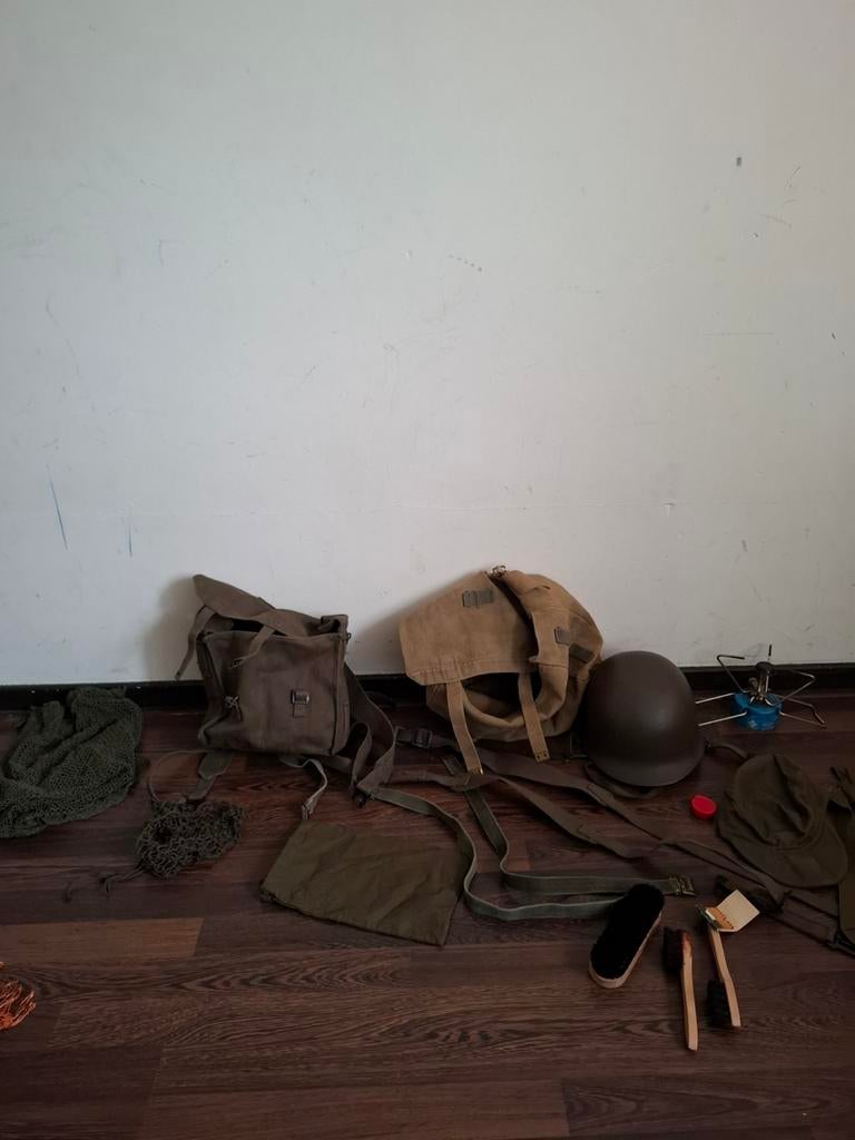 Set militaria spullen, Ophalen of Verzenden