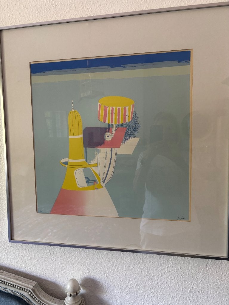Litho Jos jans, Antiek en Kunst, Gelimiteerde oplage, Ophalen of Verzenden, Overige onderwerpen, Lithografie