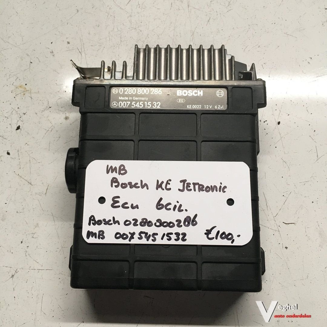 Mercedes W124  1993   ECU   007 545 1532  Bosch 0280800286, -, Utilisé, -, -