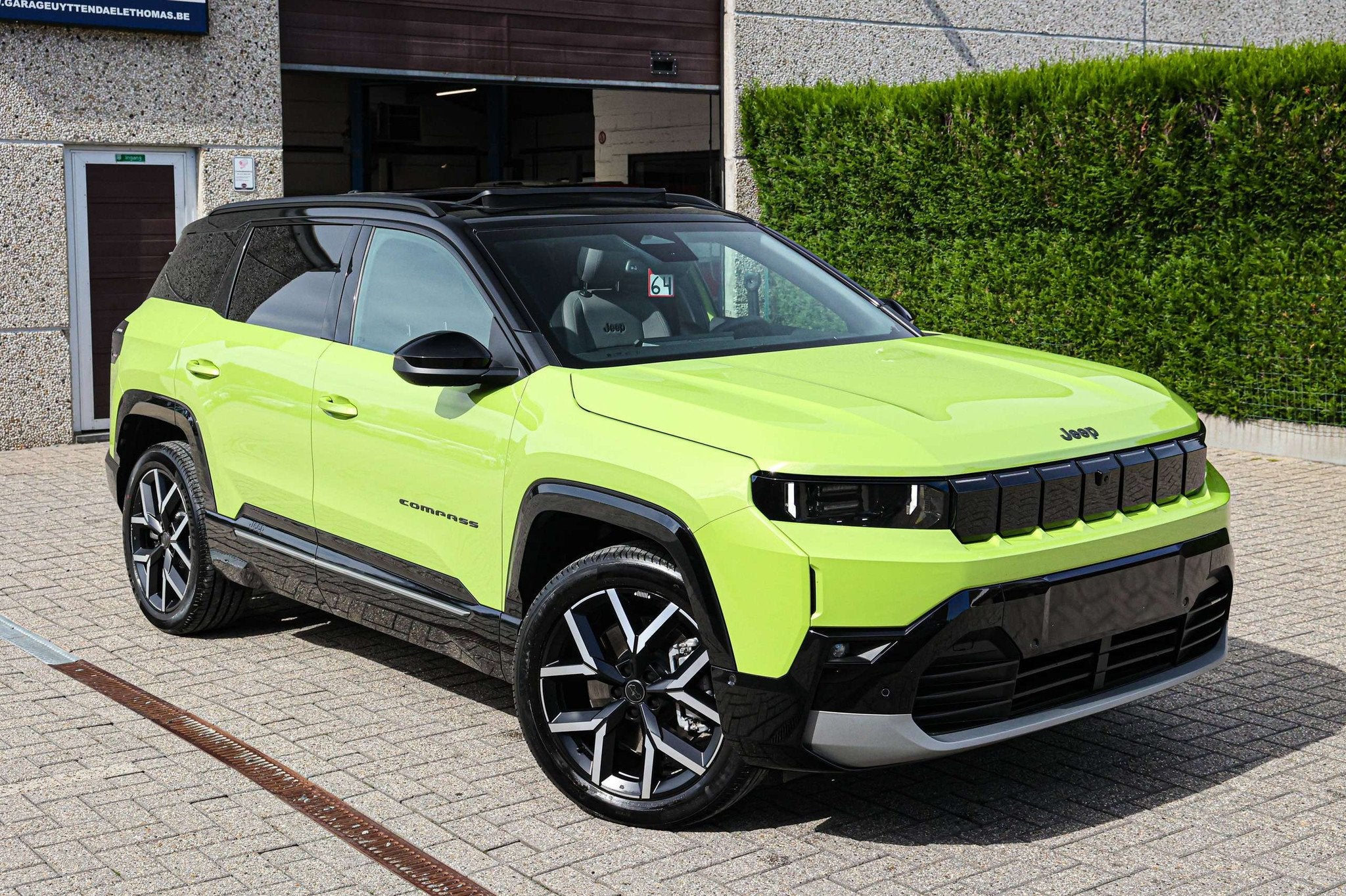 Jeep Compass FIRST-EDITION-UITVOERING*PANORAMISH-DAK*360CA, Auto's, Gebruikt, Zwart, 213 pk, 157 kW
