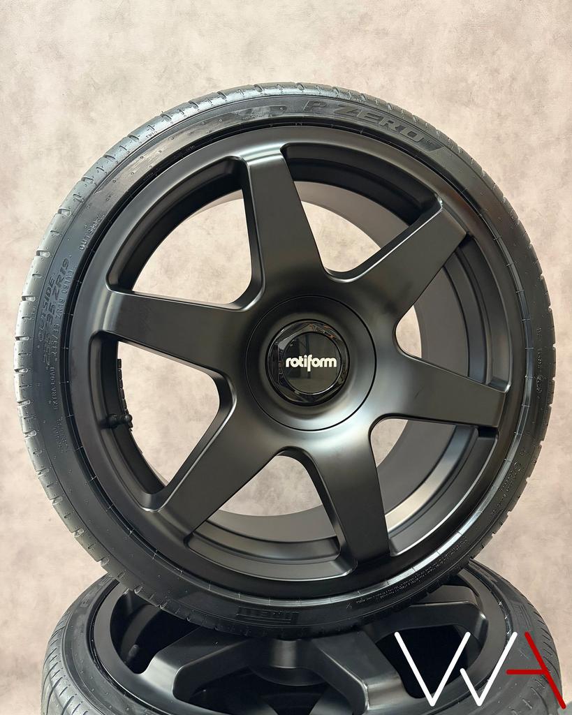 19'' Rotiform SIX velgen NIEUW Pirelli Golf A3 Leon BTW, Auto-onderdelen, Banden en Velgen, 19 inch, -, -, Banden en Velgen