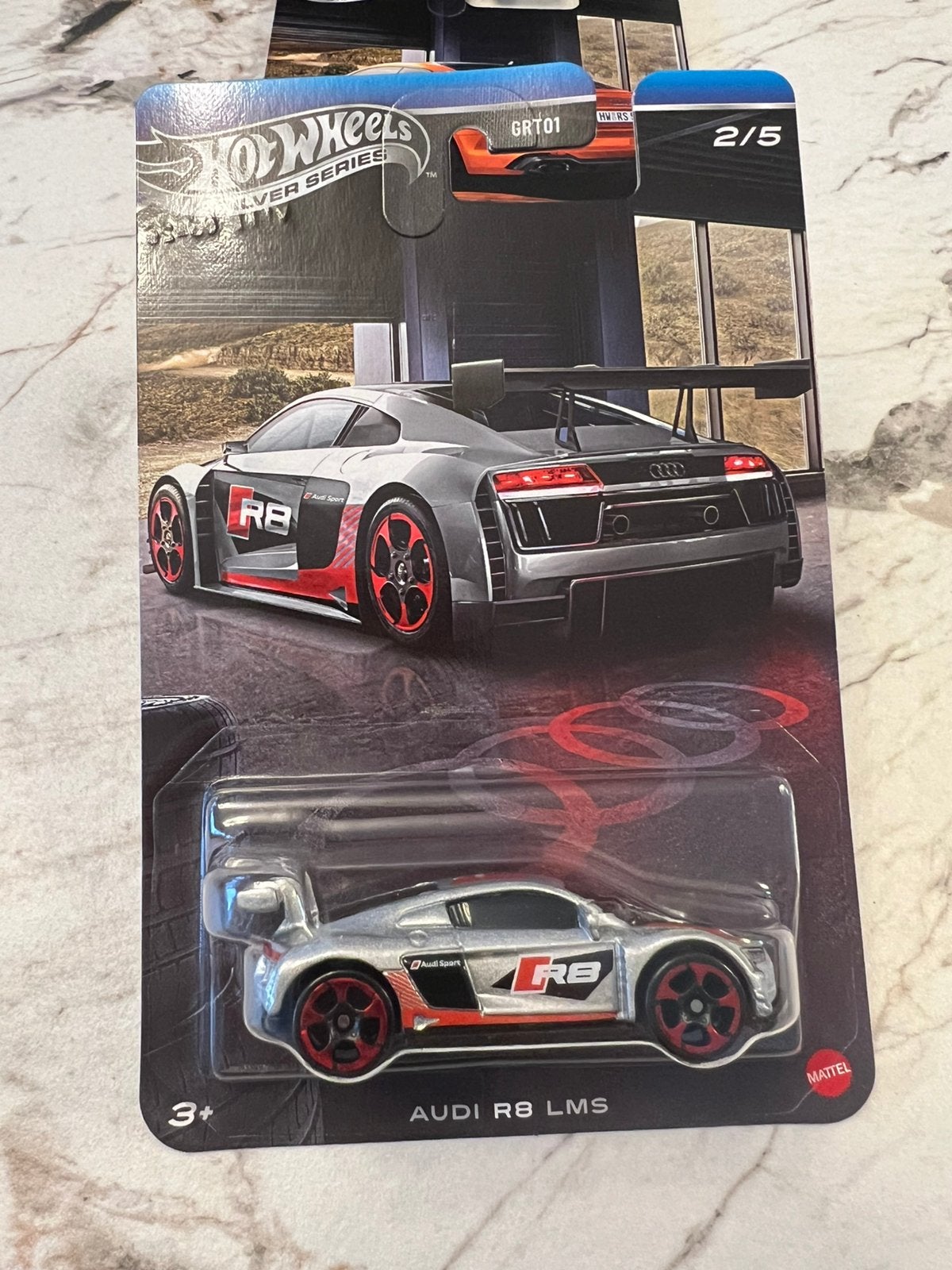 Hot wheels audi R8 LMS, Ophalen of Verzenden, Zo goed als nieuw