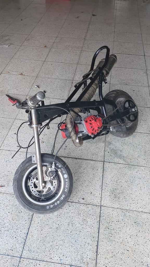 Pocketbike 72cc, Fietsen en Brommers, Ophalen