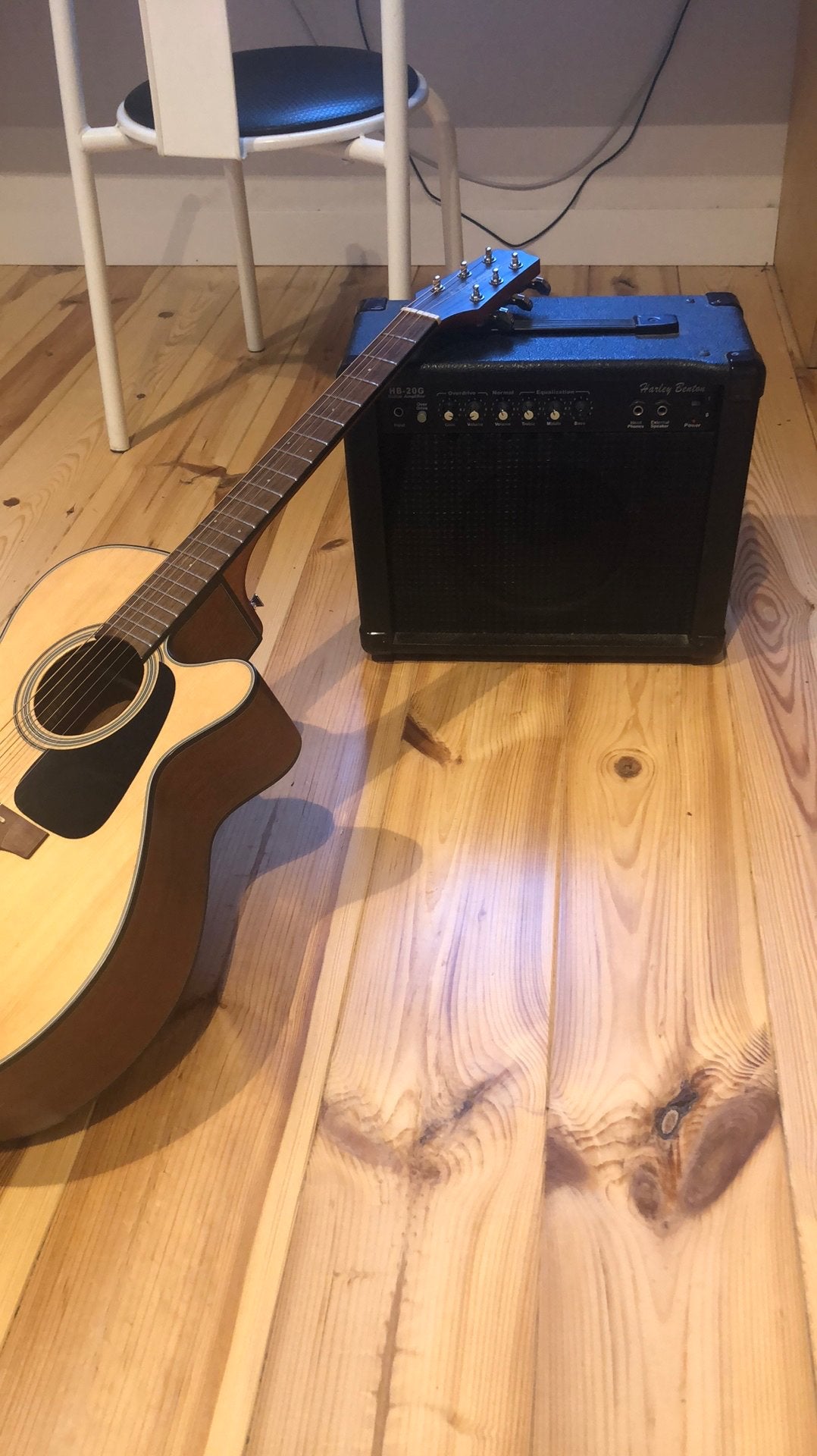 Takamine gitaar met versterker, Muziek en Instrumenten, Ophalen of Verzenden, Zo goed als nieuw